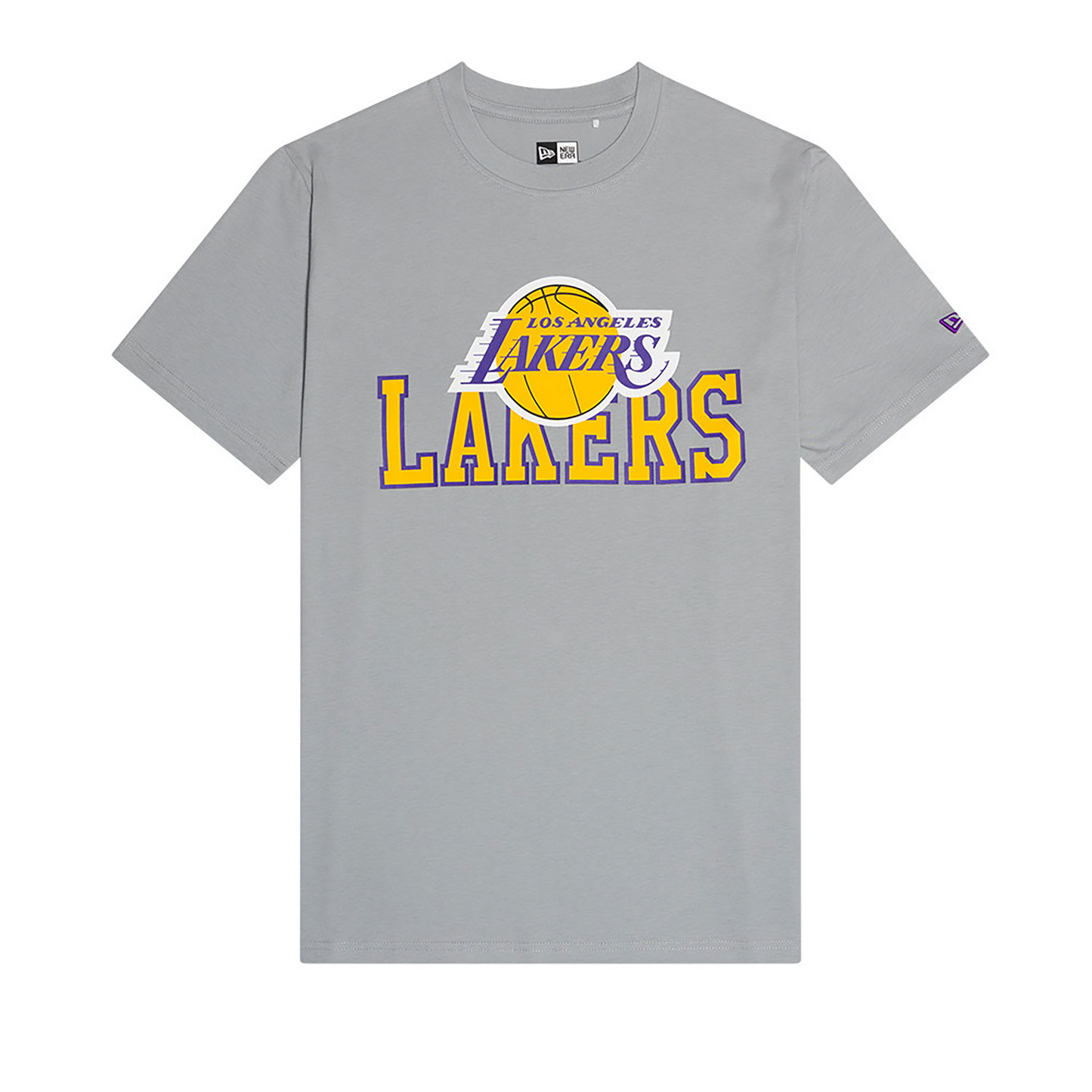 LOS ANGELES LAKERS MEN'S TIP OFF T-SHIRT - GRAY