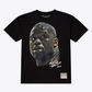LOS ANGELES LAKERS SHAQUILLE O'NEAL MEN'S MITCHELL & NESS REAL BIG FACE T-SHIRT - BLACK