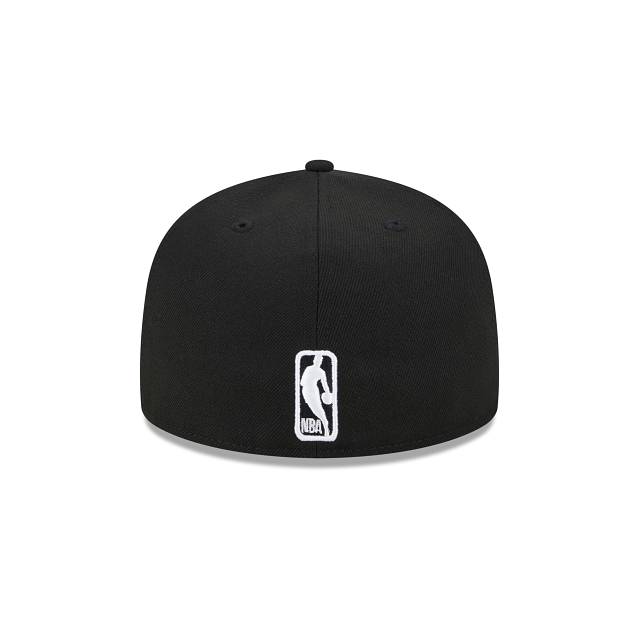 LOS ANGELES LAKERS SIDEPATCH WESTERN CONFERENCE 59FIFTY FITTED HAT - BLACK/ WHITE