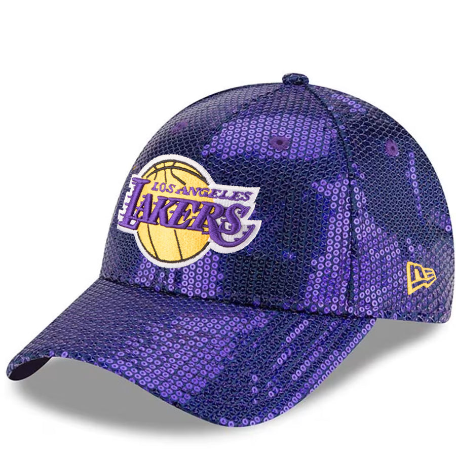LOS ANGELES LAKERS WOMEN'S SEQUIN 9FORTY ADJUSTABLE HAT