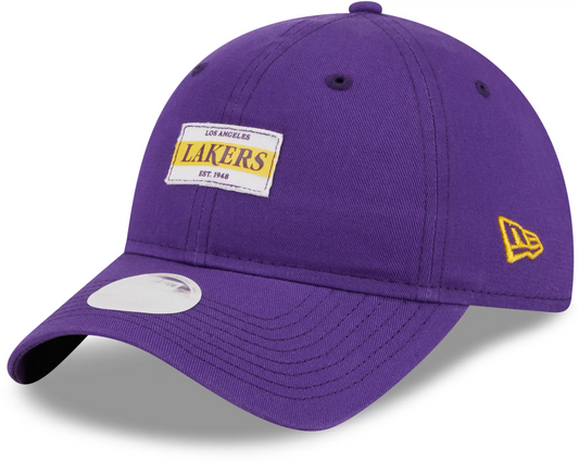 LOS ANGELES LAKERS WOMEN'S STAMPED 9TWENTY ADJUSTABLE