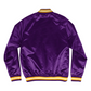 LOS ANGELES LAKERS YOUTH MITCHELL & NESS SATIN JACKET - PURPLE