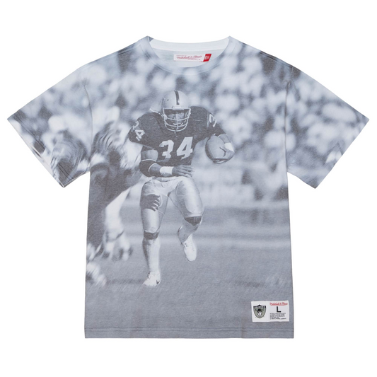 LOS ANGELES RAIDERS BO JACKSON MEN'S 4TH AND GOAL T-SHIRT