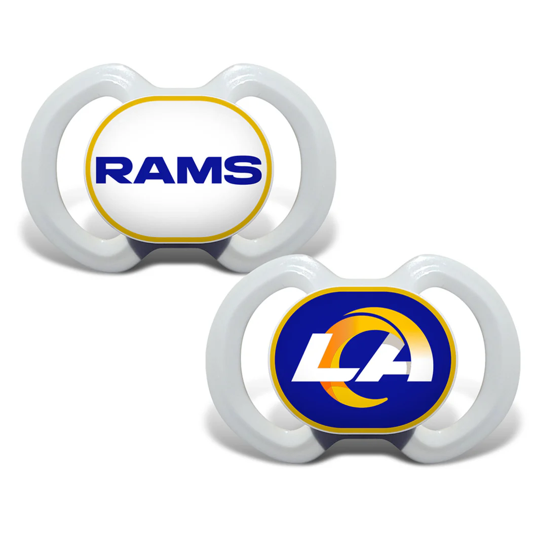 LOS ANGELES RAMS 2-PACK PACIFIERS