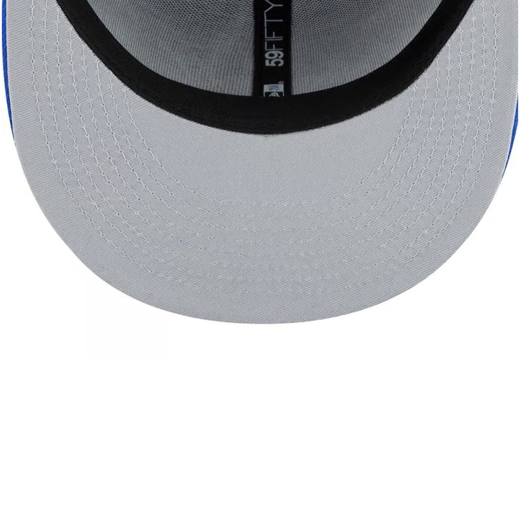 LOS ANGELES RAMS 2022 NFL DRAFT HAT 59FIFTY FITTED HAT - BLACK/BLUE
