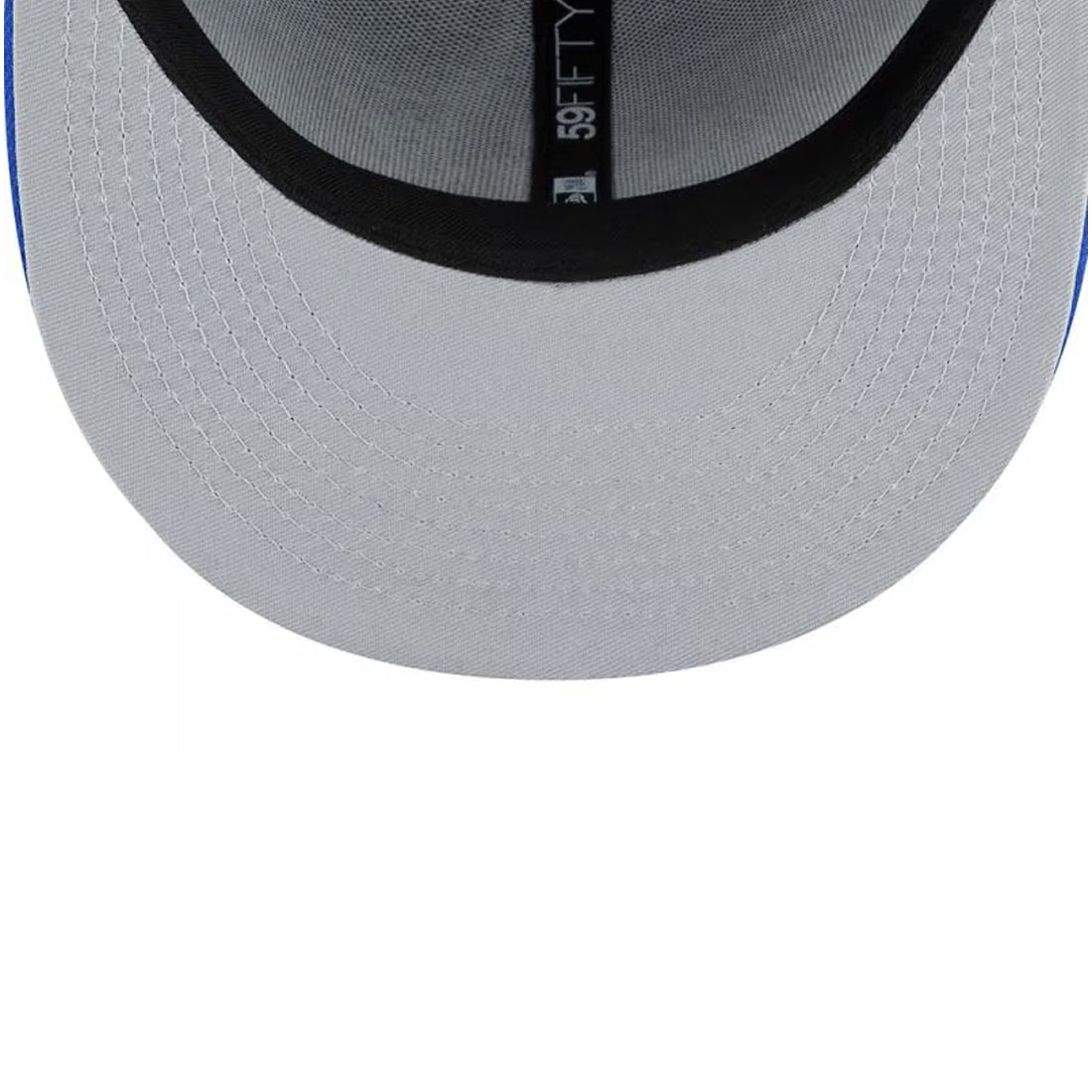 LOS ANGELES RAMS 2022 NFL DRAFT HAT 59FIFTY FITTED HAT - BLACK/BLUE