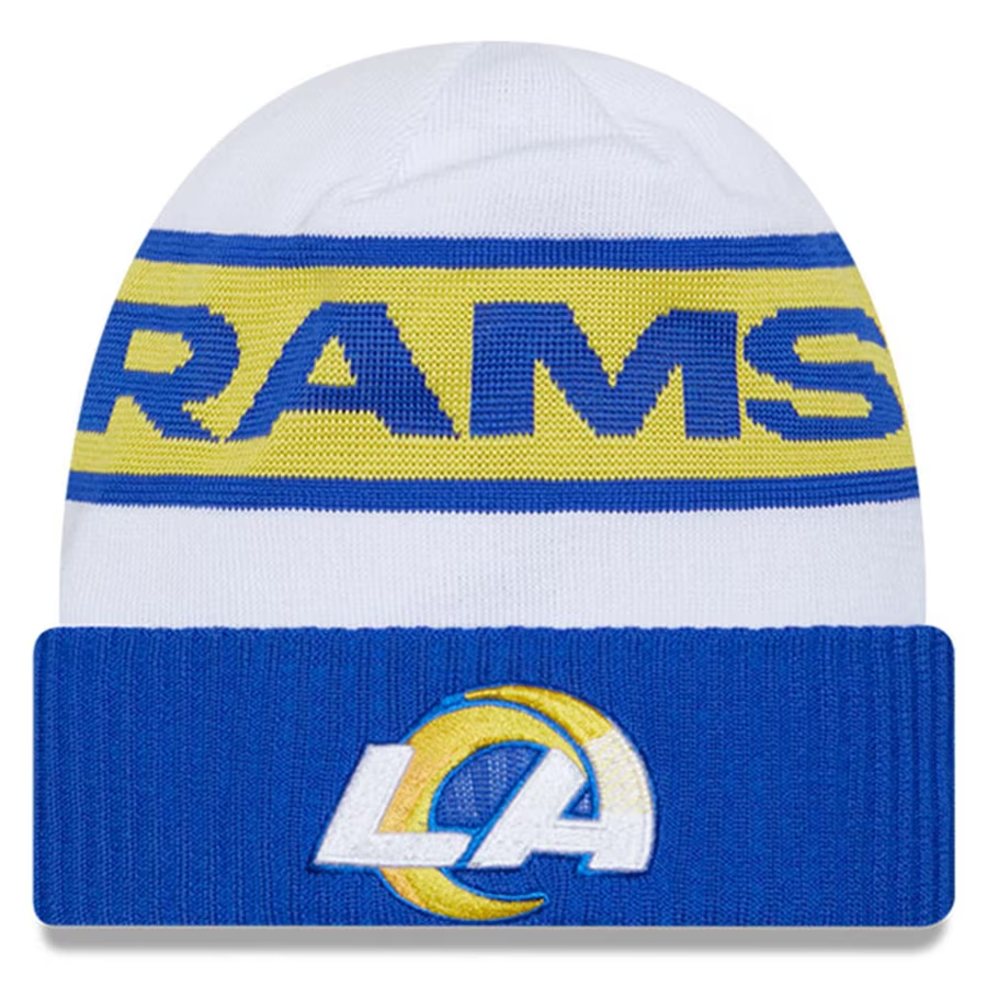 LOS ANGELES RAMS 2023 NFL SIDELINE TECH CUFFED KNIT