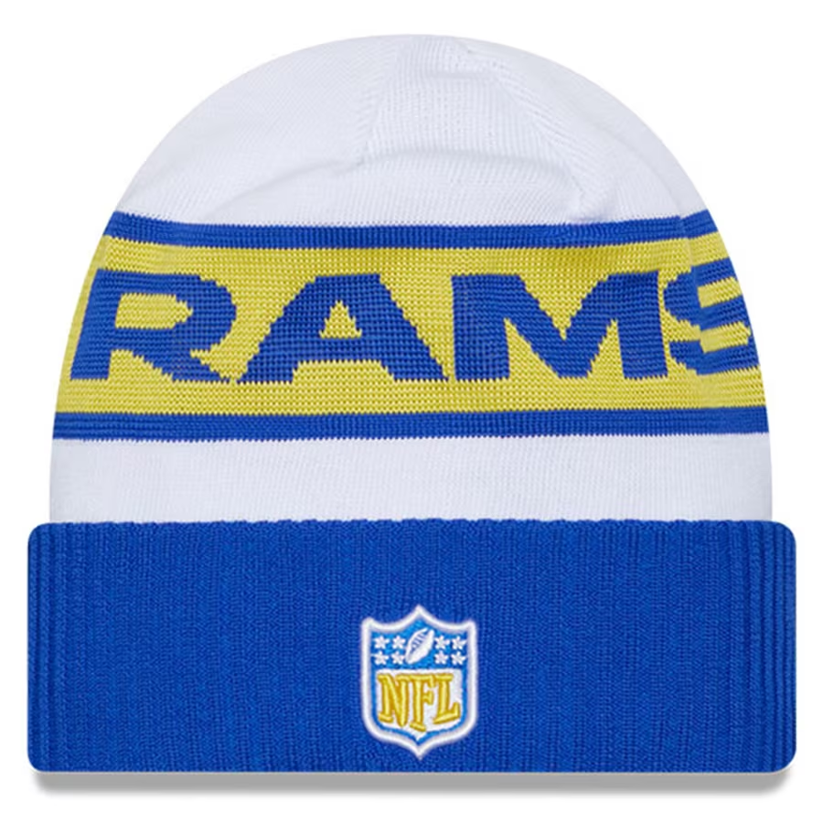 LOS ANGELES RAMS 2023 NFL SIDELINE TECH CUFFED KNIT JR S SPORTS