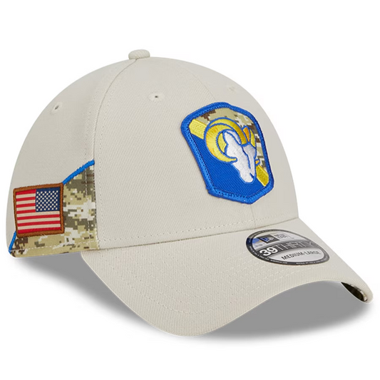 LOS ANGELES RAMS 2023 SALUTE TO SERVICE 39THIRTY FLEX FIT HAT