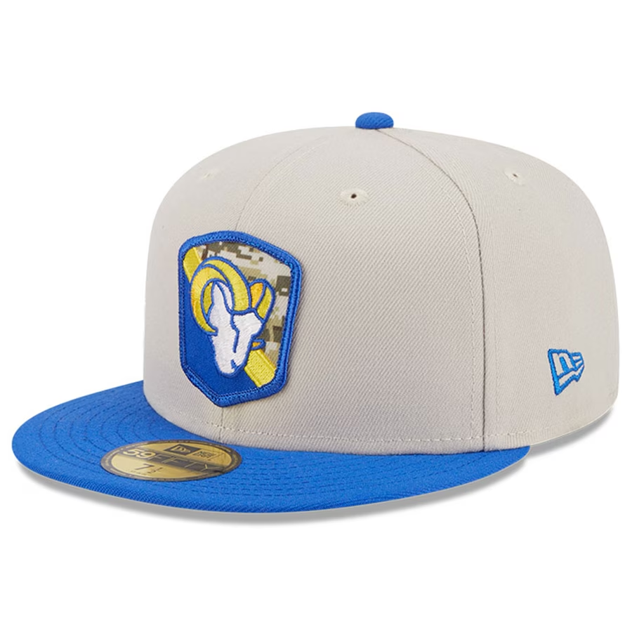 LOS ANGELES RAMS 2023 SALUTE TO SERVICE 59FIFTY FITTED HAT