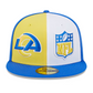 GORRA AJUSTADA LOS ANGELES RAMS 2023 SIDELINE 59FIFTY