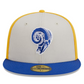 GORRA EQUIPADA 59FIFTY HISTÓRICA DE LA LÍNEA LATERAL DE LOS ANGELES RAMS 2023