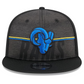 LOS ANGELES RAMS 2023 TRAINING CAMP 9FIFTY SNAPBACK - BLACK