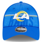 LOS ANGELES RAMS 2023 TRAINING CAMP 9FORTY STRETCH SNAP ADJUSTABLE HAT