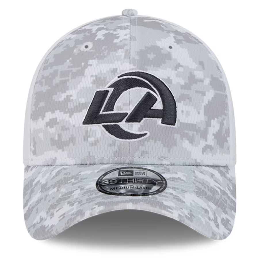 LOS ANGELES RAMS 2024 NFL SALUTE TO SERVICE 39THIRTY FLEX FIT HAT