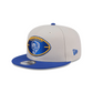 LOS ANGELES RAMS 2024 NFL SIDELINE HISTORIC 9FIFTY SNAPBACK HAT - STONE/BLUE