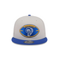 LOS ANGELES RAMS 2024 NFL SIDELINE HISTORIC 9FIFTY SNAPBACK HAT - STONE/BLUE