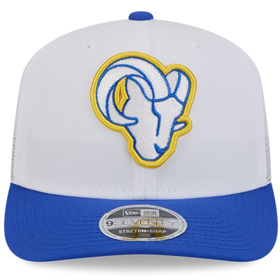 LOS ANGELES RAMS 2024 NFL TRAINING CAMP 9SEVENTY STRETCH SNAP TRUCKER JR S SPORTS