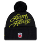 LOS ANGELES RAMS 2025 RIVALRY SIDELINE COLLECTION CUFFED KNIT WITH POM - MIDNIGHT BLUE