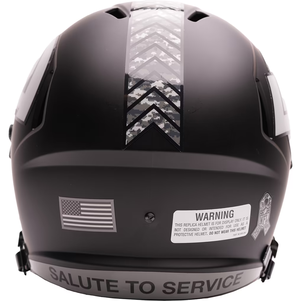 LOS ANGELES RAMS 2026 NFL SALUTE TO SERVICE RIDDELL FULL SIZE SPEED REPLICA HELMET