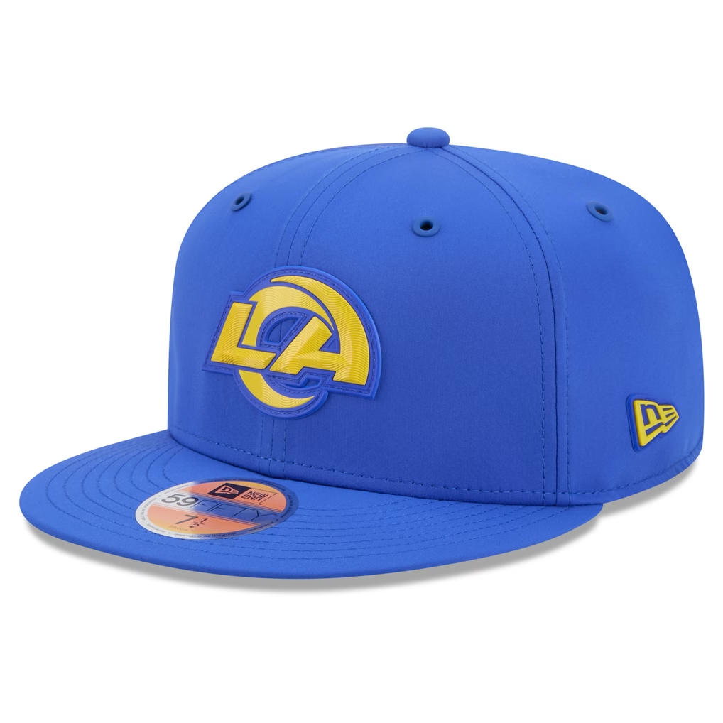 LOS ANGELES RAMS 2026 NFL SIDELINE 59FIFTY FITTED HAT - BLUE
