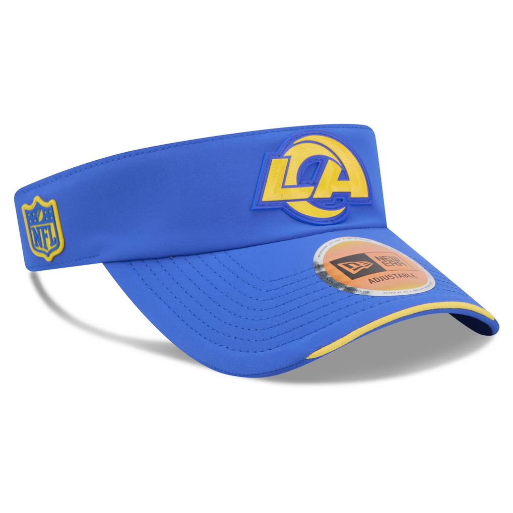 LOS ANGELES RAMS 2026 NFL SIDELINE ADJUSTABLE VISOR - BLUE