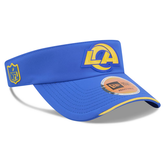 LOS ANGELES RAMS 2026 NFL SIDELINE ADJUSTABLE VISOR - BLUE