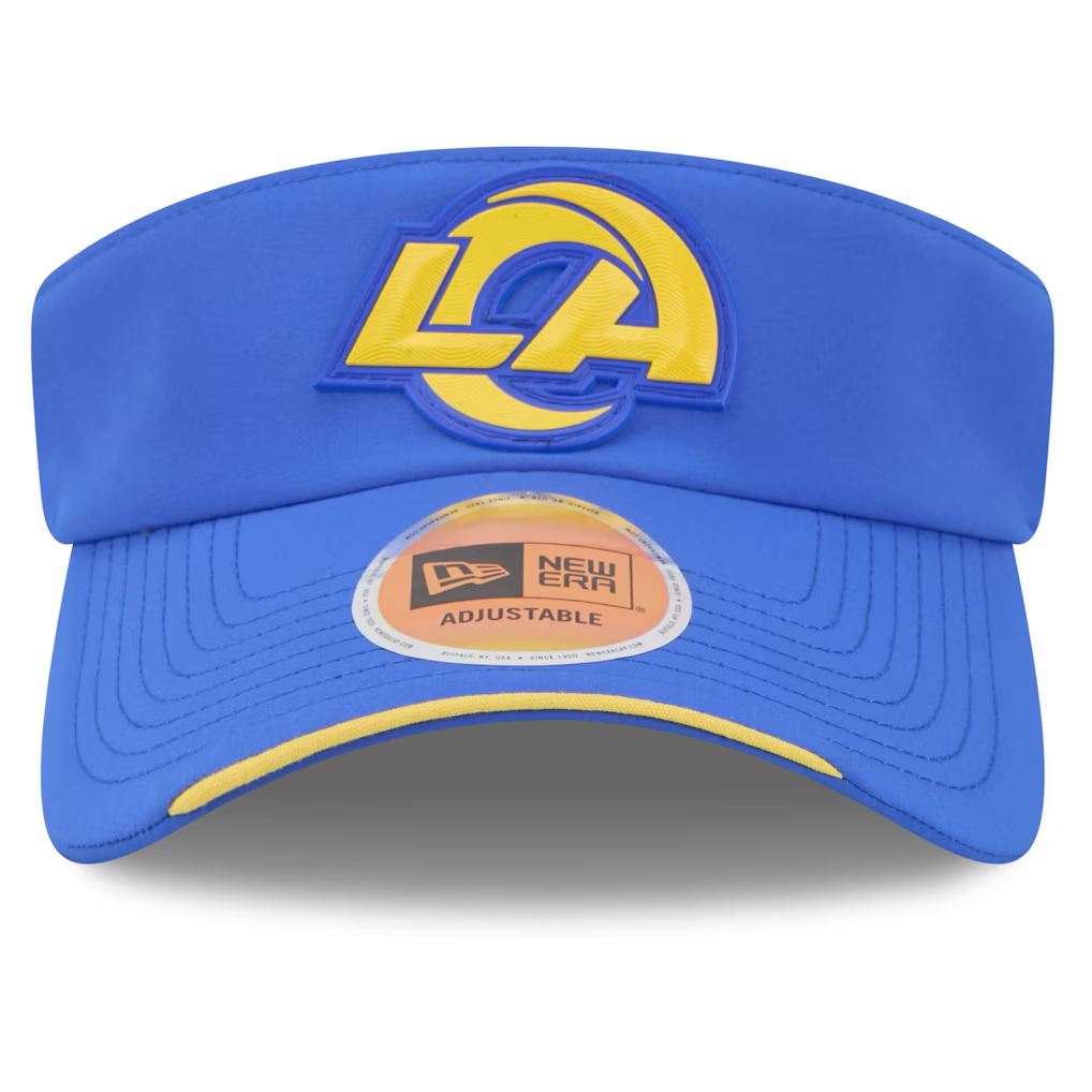 LOS ANGELES RAMS 2026 NFL SIDELINE ADJUSTABLE VISOR - BLUE