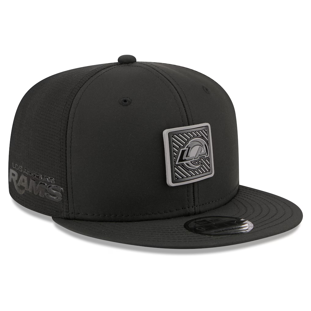 LOS ANGELES RAMS 2026 NFL TRAINING CAMP 9FIFTY SNAPBACK HAT - BLACK
