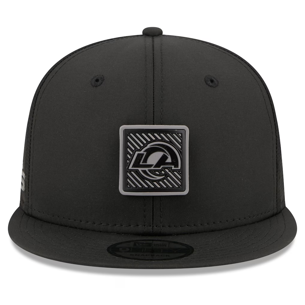 LOS ANGELES RAMS 2026 NFL TRAINING CAMP 9FIFTY SNAPBACK HAT - BLACK