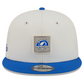 LOS ANGELES RAMS 2026 NFL TRAINING CAMP 9FIFTY SNAPBACK HAT - CHROME WHITE/BLUE