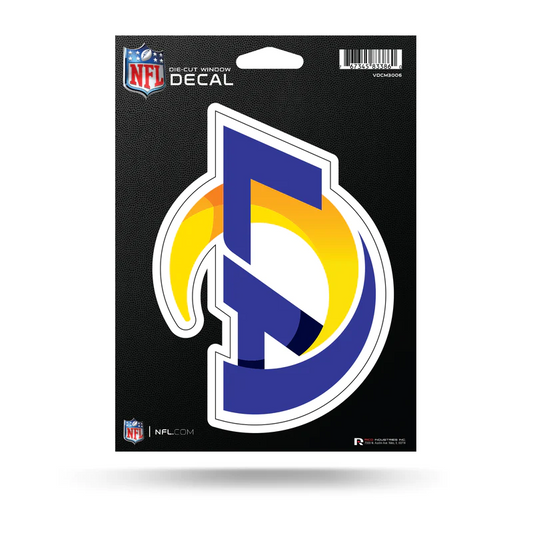 LOS ANGELES RAMS 5" X 7" VINYL DIE-CUT DECAL