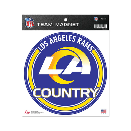 LOS ANGELES RAMS 8" TEAM MAGNET CIRCLE