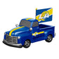LOS ANGELES RAMS 9" RALLY TRUCK GARDEN STATUE WITH FLAG