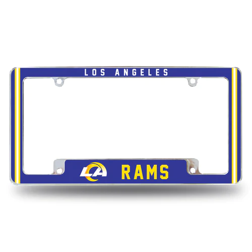 LOS ANGELES RAMS CHROME ALL OVER FRAME - ALTERNATE