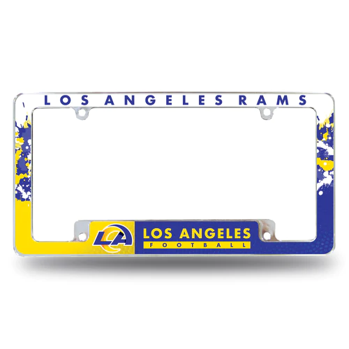 LOS ANGELES RAMS CHROME ALL OVER FRAME – JR'S SPORTS