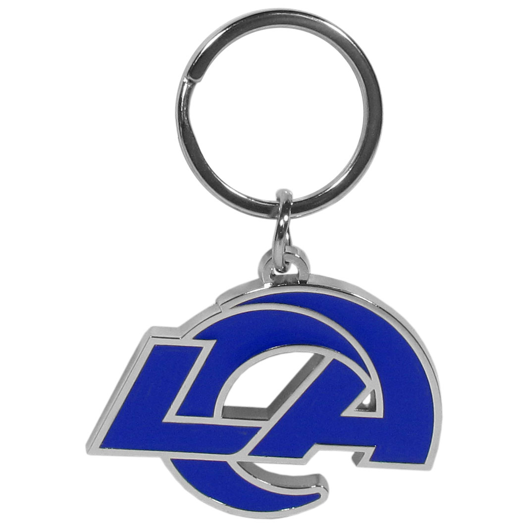 LOS ANGELES RAMS HEAVYWEIGHT KEYCHAIN