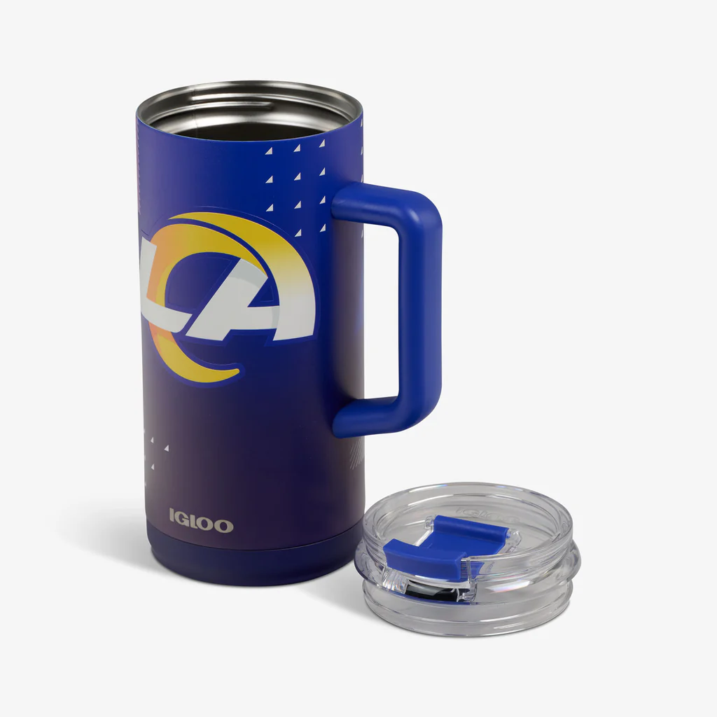 LOS ANGELES RAMS IGLOO NFL 1L BEER MUG - BLUE/NAVY