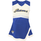 LOS ANGELES RAMS INFANT CHEER CAPTAIN JUMPER DRESS