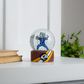 LOS ANGELES RAMS MASCOT WATER GLOBE