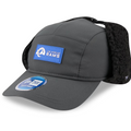 LOS ANGELES RAMS MEN'S 2025 NFL SIDELINE COLD WEATHER RUNNER DOG EAR ADJUSTABLE HAT - CHARCOAL