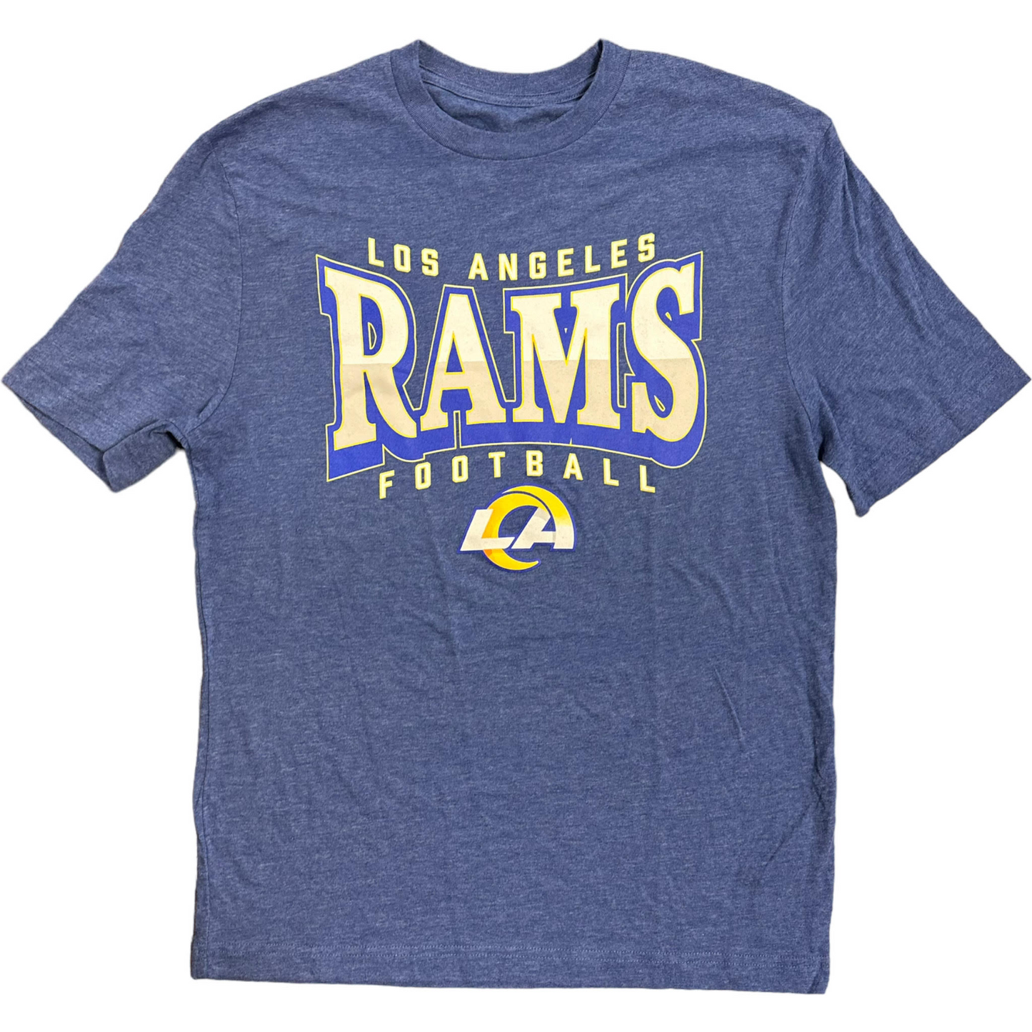 LOS ANGELES RAMS MEN'S DIVIDED WRAP T-SHIRT