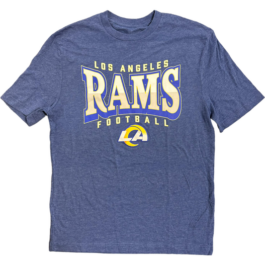 LOS ANGELES RAMS MEN'S DIVIDED WRAP T-SHIRT