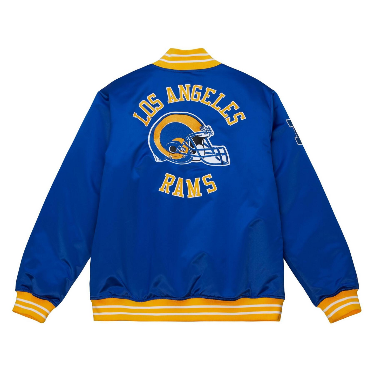 LOS ANGELES RAMS MEN'S HEAVYWEIGHT SATIN JACKET