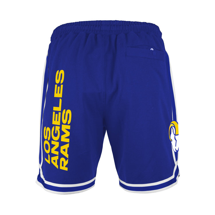 PANTALONES CORTOS SELECCIONADOS CON EL LOGOTIPO DE LA NUEVA ERA DE LOS ANGELES RAMS PARA HOMBRE