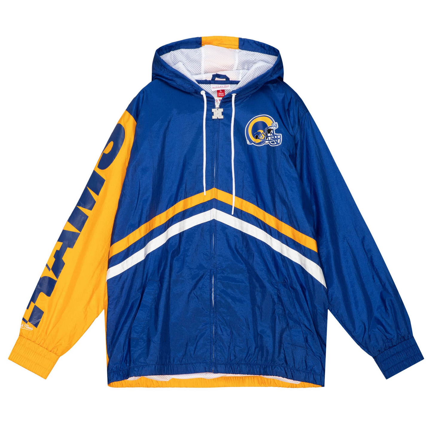 LOS ANGELES RAMS MEN'S MITCHELL & NESS UNDENIABLE WINDBREAKER