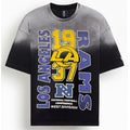 LOS ANGELES RAMS MEN'S NEW ERA SPORTS CLASSIC T-SHIRT - BLACK/GRAY