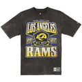 LOS ANGELES RAMS MEN'S NEW ERA THROWBACK ACID WASH T-SHIRT - BLACK