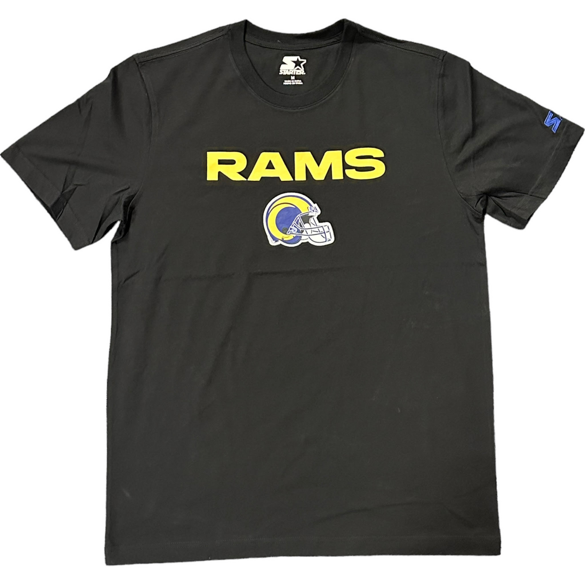 LOS ANGELES RAMS MEN'S SCRIPT LOGO TEE