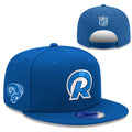 LOS ANGELES RAMS NEW ERA FEARLESS CUSTOM 9FIFTY SNAPBACK HAT - BLUE